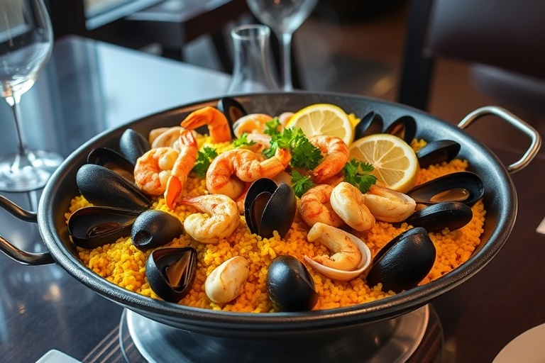 Seafood Paella